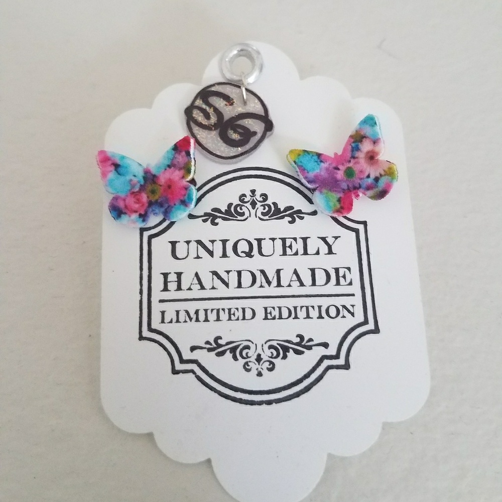 New butterfly earrings